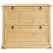 Armoire à chaussures Corona 99x32x85 cm bois de pin massif - Photo n°4