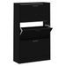 Armoire à chaussures en bois Puerto L 63 x H 103 x P 24 cm – 3 portes rabattables - Photo n°1