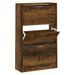 Armoire à chaussures en bois Puerto L 63 x H 103 x P 24 cm – 3 portes rabattables - Photo n°1