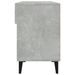 Armoire à chaussures Gris béton 102x35x55 cm Bois d'ingénierie - Photo n°8