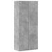 Armoire à chaussures Gris béton 80x39x178 cm Bois d'ingénierie - Photo n°1