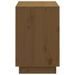 Armoire à chaussures Marron miel 110x34x52cm Bois de pin massif - Photo n°7