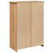 Armoire à chaussures Panama 80x40x114 cm bois de pin massif - Photo n°7