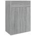 Armoire à chaussures Sonoma gris 60x35x84 cm Bois d'ingénierie - Photo n°1