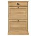 Armoire à chaussures VIGO 60x35x96 cm bois massif de pin - Photo n°5