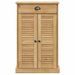 Armoire à chaussures VIGO 60x35x96 cm bois massif de pin - Photo n°4