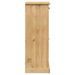 Armoire à chaussures VIGO 60x35x96 cm bois massif de pin - Photo n°6