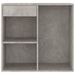 Armoire à cosmétiques Gris béton 80x40x75 cm Bois d'ingénierie - Photo n°4