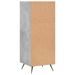 Armoire à étagères gris béton 34,5x32,5x90 cm bois d'ingénierie - Photo n°6