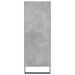 Armoire à étagères gris béton 69,5x32,5x90 cm bois d'ingénierie - Photo n°5