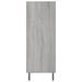 Armoire à étagères sonoma gris 69,5x32,5x90cm bois d'ingénierie - Photo n°5