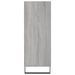 Armoire à étagères sonoma gris 69,5x32,5x90cm bois d'ingénierie - Photo n°5