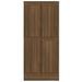 Armoire à livres Chêne marron 82,5x30,5x185,5cm Bois ingénierie - Photo n°5