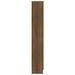 Armoire à livres Chêne marron 82,5x30,5x185,5cm Bois ingénierie - Photo n°7