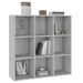 Armoire à livres sonoma gris 98x29x97,5 cm - Photo n°6