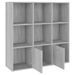 Armoire à livres Sonoma gris 98x30x98 cm - Photo n°6