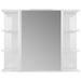 Armoire à miroir de bain Blanc brillant 80x20,5x64 cm - Photo n°1