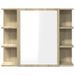 Armoire à miroir de bain Chêne sonoma 80x20,5x64 cm - Photo n°5