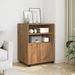 Armoire à roulettes chêne artisanal 60x48x81 cm bois ingénierie - Photo n°1