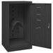 Armoire à selles Anthracite 53x53x105 cm Acier - Photo n°5