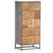 Armoire à tiroirs 45 x 30 x 100 cm Bois de récupération massif - Photo n°7