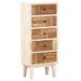 Armoire à tiroirs 45 x 30 x 105 cm Bois de récupération massif - Photo n°11