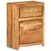 Armoire à tiroirs 55x33x75 cm bois d'acacia massif - Photo n°12