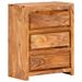 Armoire à tiroirs 60x33x75 cm Bois d'acacia massif - Photo n°1