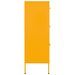 Armoire à tiroirs Jaune moutarde 80x35x101,5 cm Acier - Photo n°4