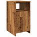 Armoire à tiroirs vieux bois 40x50x76 cm bois d'ingénierie - Photo n°7