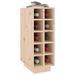 Armoire à vin 23x34x61 cm Bois de pin massif - Photo n°4