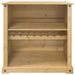 Armoire à vin Corona 107,5x51x105,5 cm bois de pin massif - Photo n°4