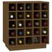 Armoire à vin Marron miel 55,5x34x61 cm Bois de pin massif - Photo n°4