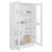 Armoire à vitrine Blanc 82,5x30,5x150 cm - Photo n°5