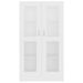 Armoire à vitrine Blanc 82,5x30,5x150 cm - Photo n°1