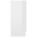 Armoire à vitrine Blanc brillant 120x30,5x70 cm - Photo n°7