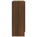 Armoire à vitrine Chêne marron 82,5x30,5x80cm Bois d'ingénierie - Photo n°4