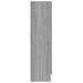 Armoire à vitrine Sonoma gris 82,5x30,5x115cm Bois d'ingénierie - Photo n°7