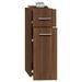 Armoire apothicaire Chêne marron 20x45,5x60cm Bois d'ingénierie - Photo n°4