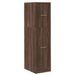 Armoire apothicaire chêne marron 30x41x118 cm bois d'ingénierie - Photo n°3