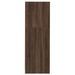 Armoire apothicaire chêne marron 30x41x118 cm bois d'ingénierie - Photo n°6