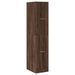 Armoire apothicaire chêne marron 30x41x144,5 cm bois ingénierie - Photo n°3