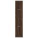 Armoire apothicaire chêne marron 30x41x144,5 cm bois ingénierie - Photo n°5