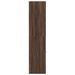 Armoire apothicaire chêne marron 30x41x174,5 cm bois ingénierie - Photo n°6