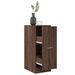 Armoire apothicaire chêne marron 30x41x77,5cm bois d'ingénierie - Photo n°1