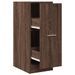 Armoire apothicaire chêne marron 30x41x77,5cm bois d'ingénierie - Photo n°2