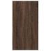 Armoire apothicaire chêne marron 30x41x77,5cm bois d'ingénierie - Photo n°6