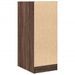 Armoire apothicaire chêne marron 30x41x77,5cm bois d'ingénierie - Photo n°7