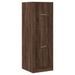 Armoire apothicaire chêne marron 40x41x118 cm bois d'ingénierie - Photo n°3