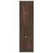 Armoire apothicaire chêne marron 40x41x144,5 cm bois ingénierie - Photo n°5